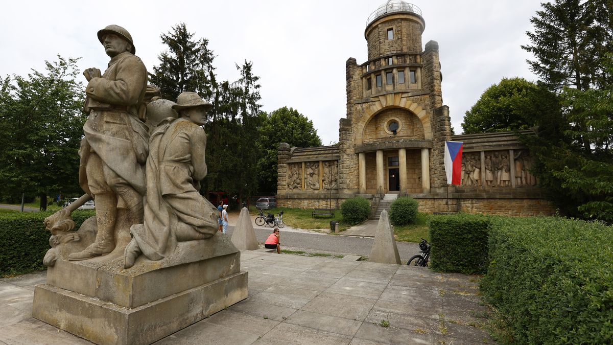 Masarykova věž samostatnosti: Na základní kámen poklepal sám prezident